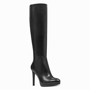 Nine West Quizme Platform Laarzen Zwart Nederland | IRU-764829